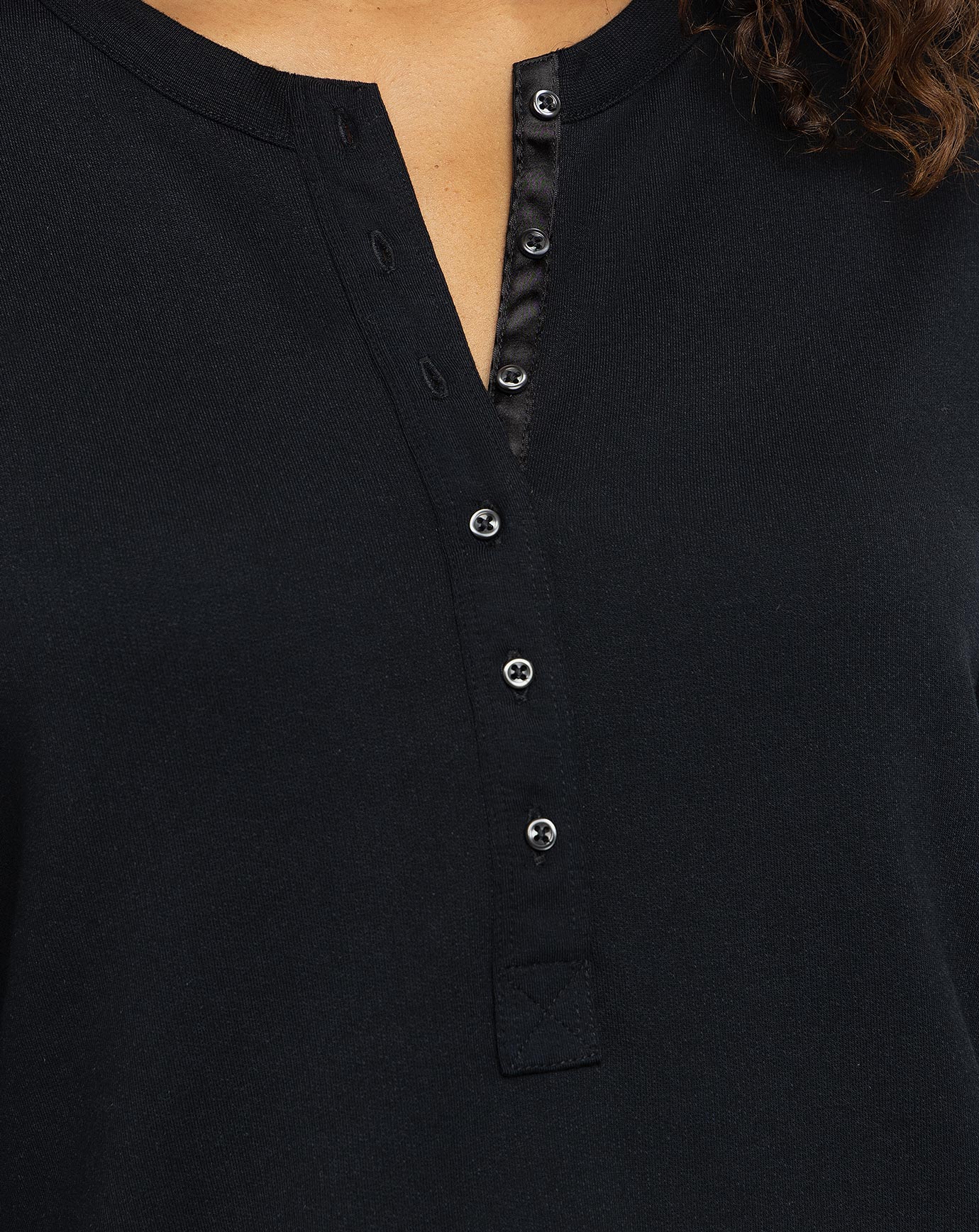 Womens Cloud Henley