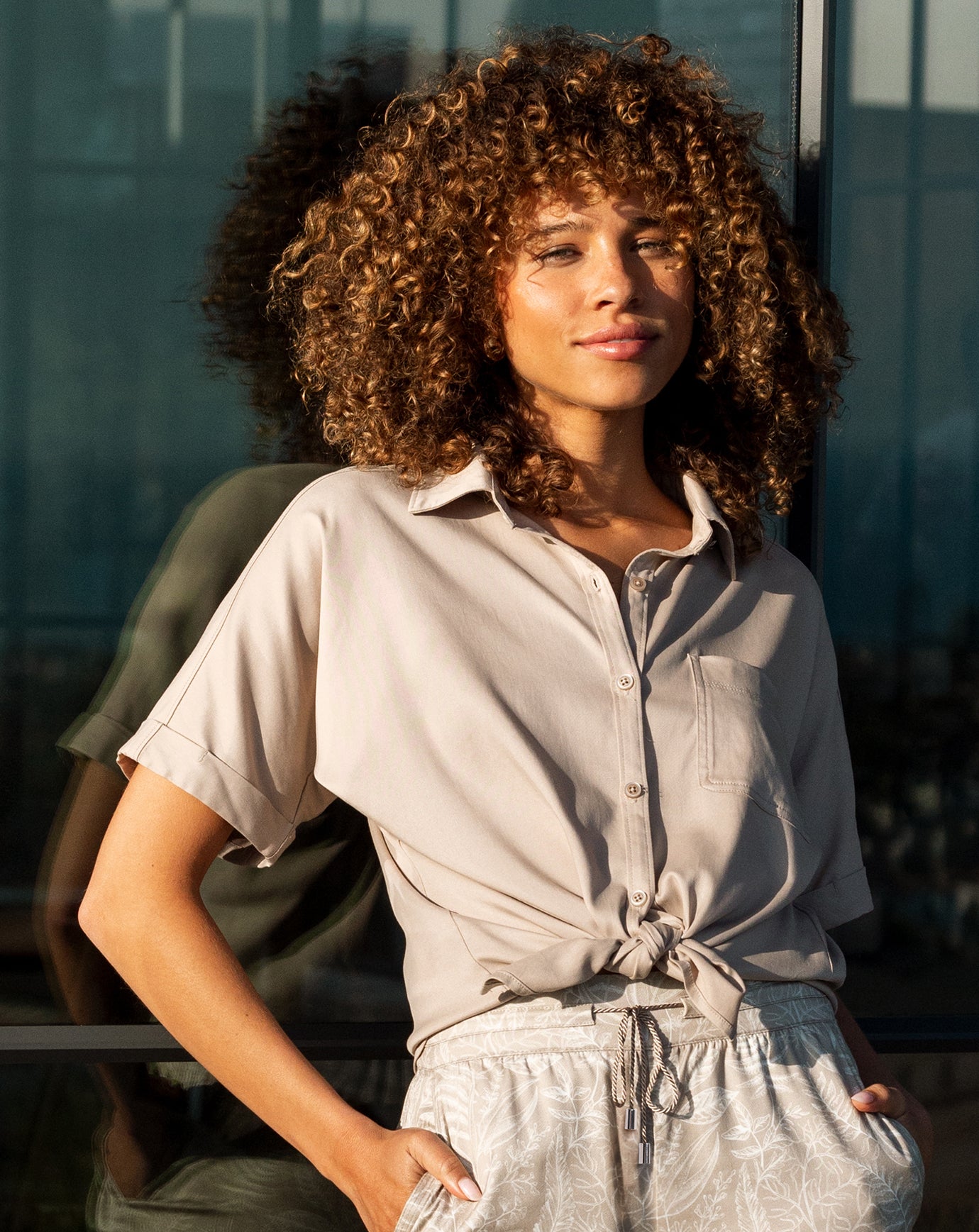 Seaside Bliss Button-Up