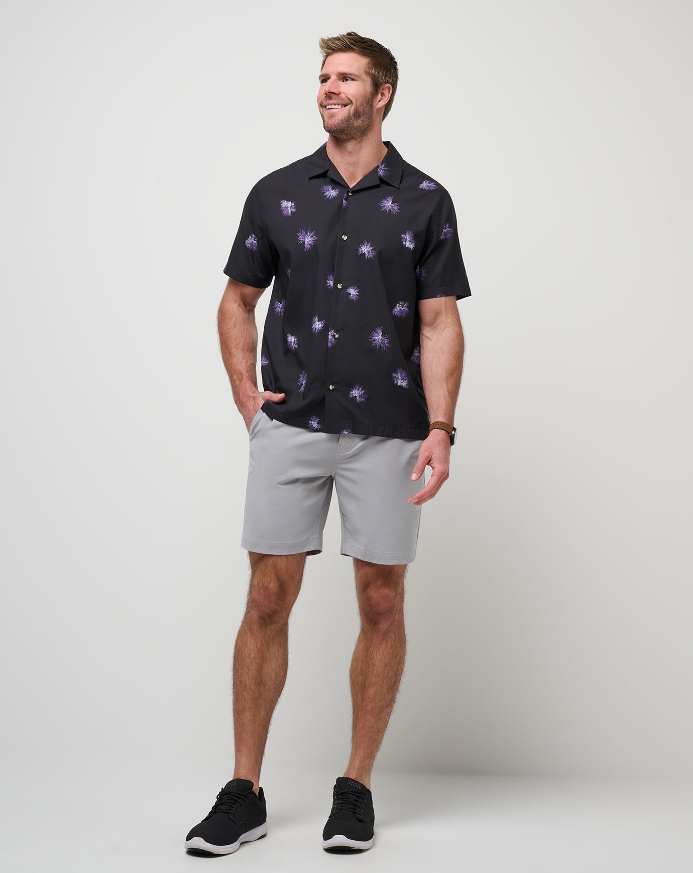 Casino Holiday Button-Up