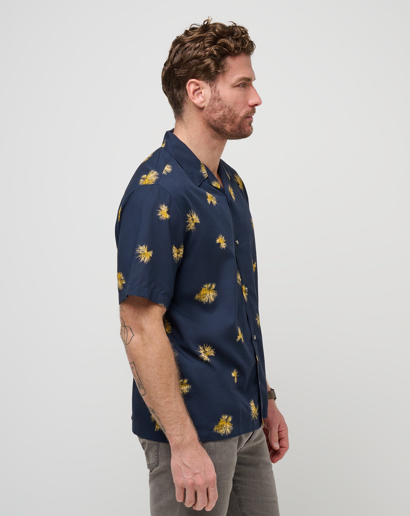 Casino Holiday Button-Up