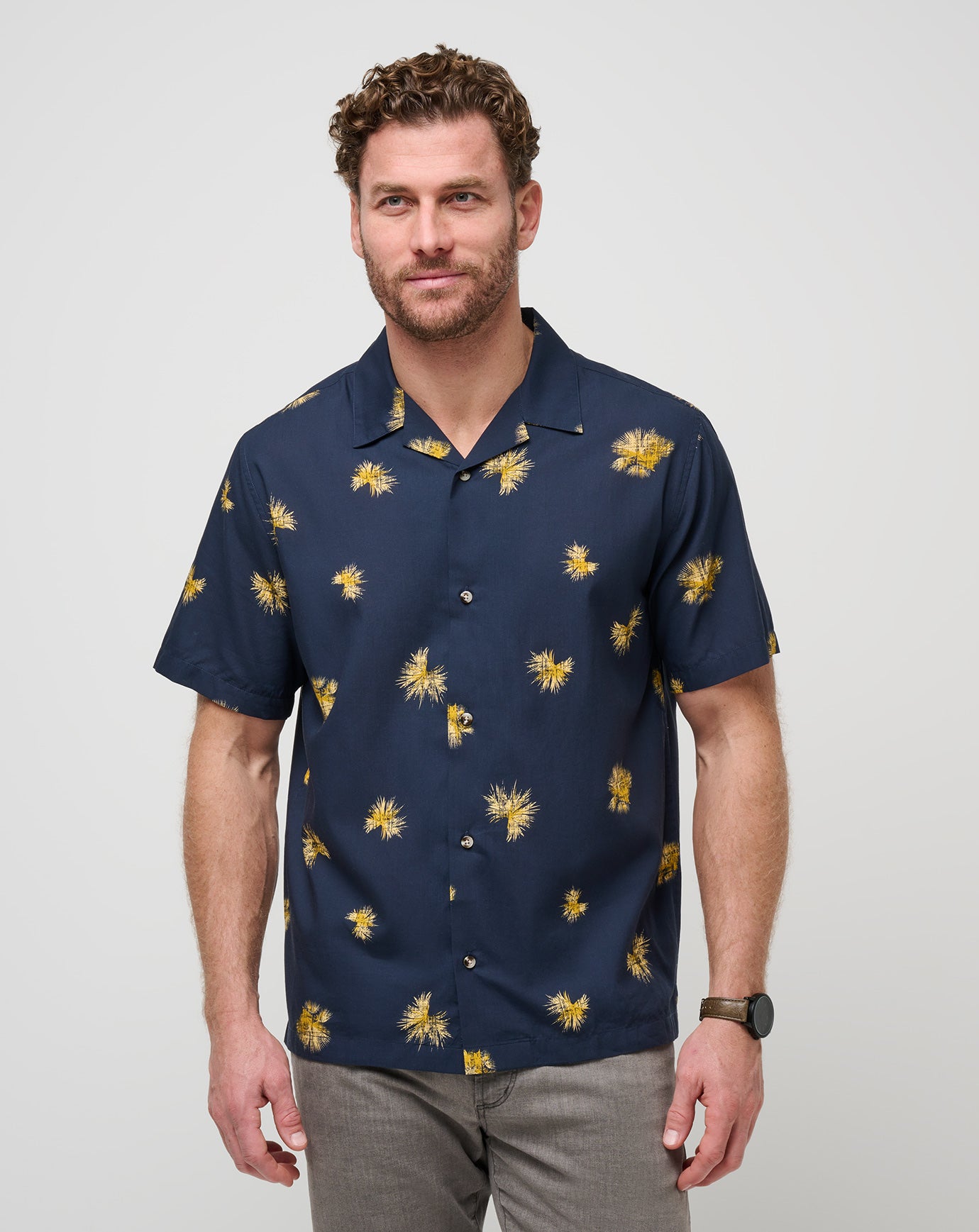 Casino Holiday Button-Up