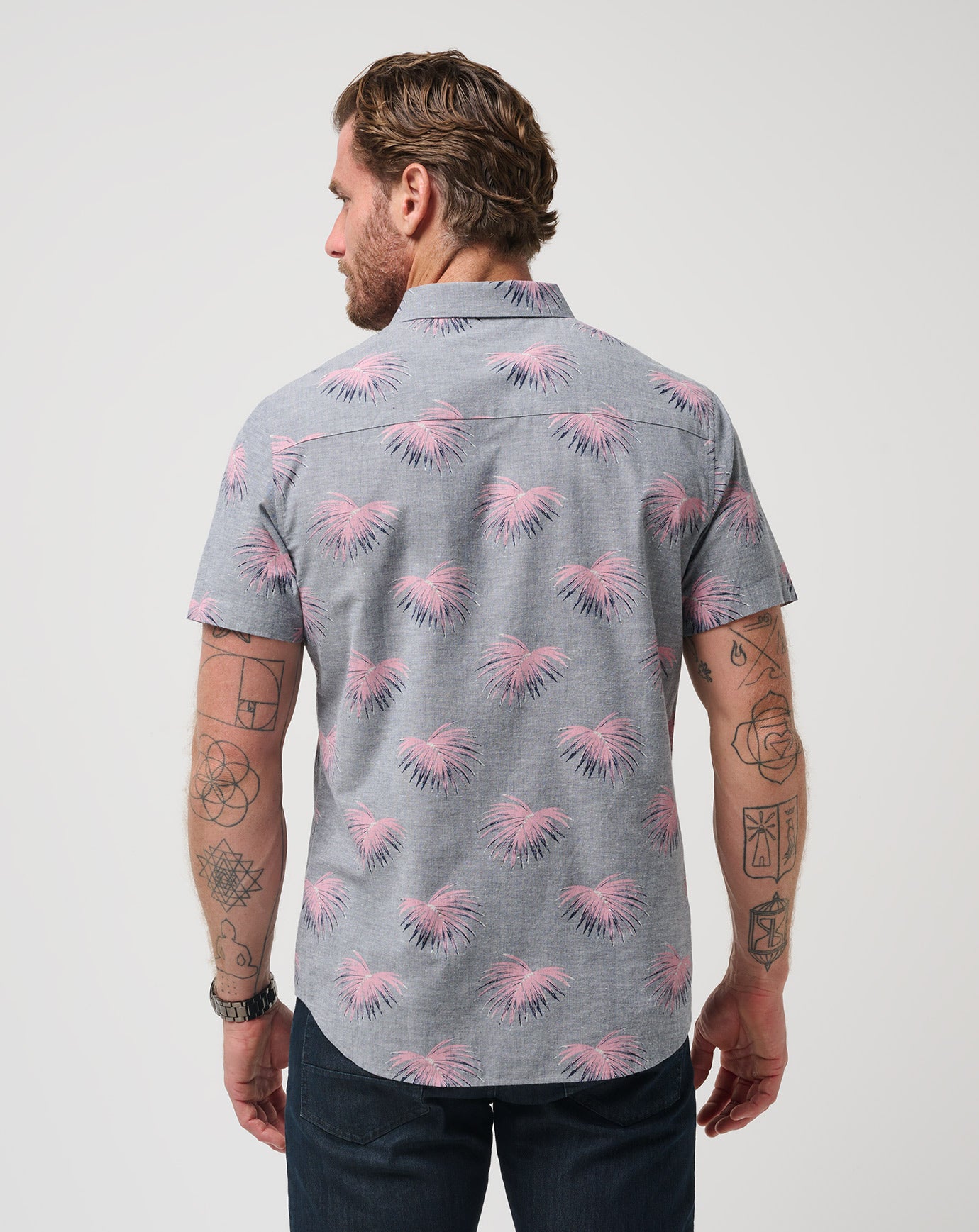 Tip Me Over Button-Up