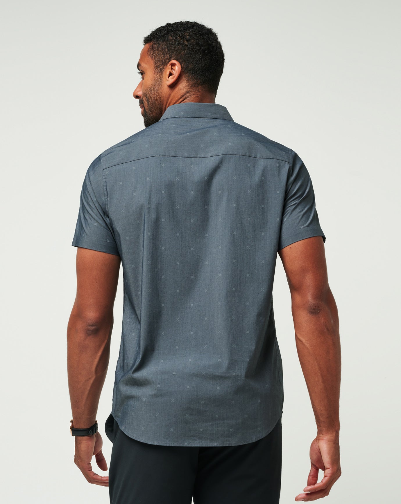 Across The Pond Button-Up