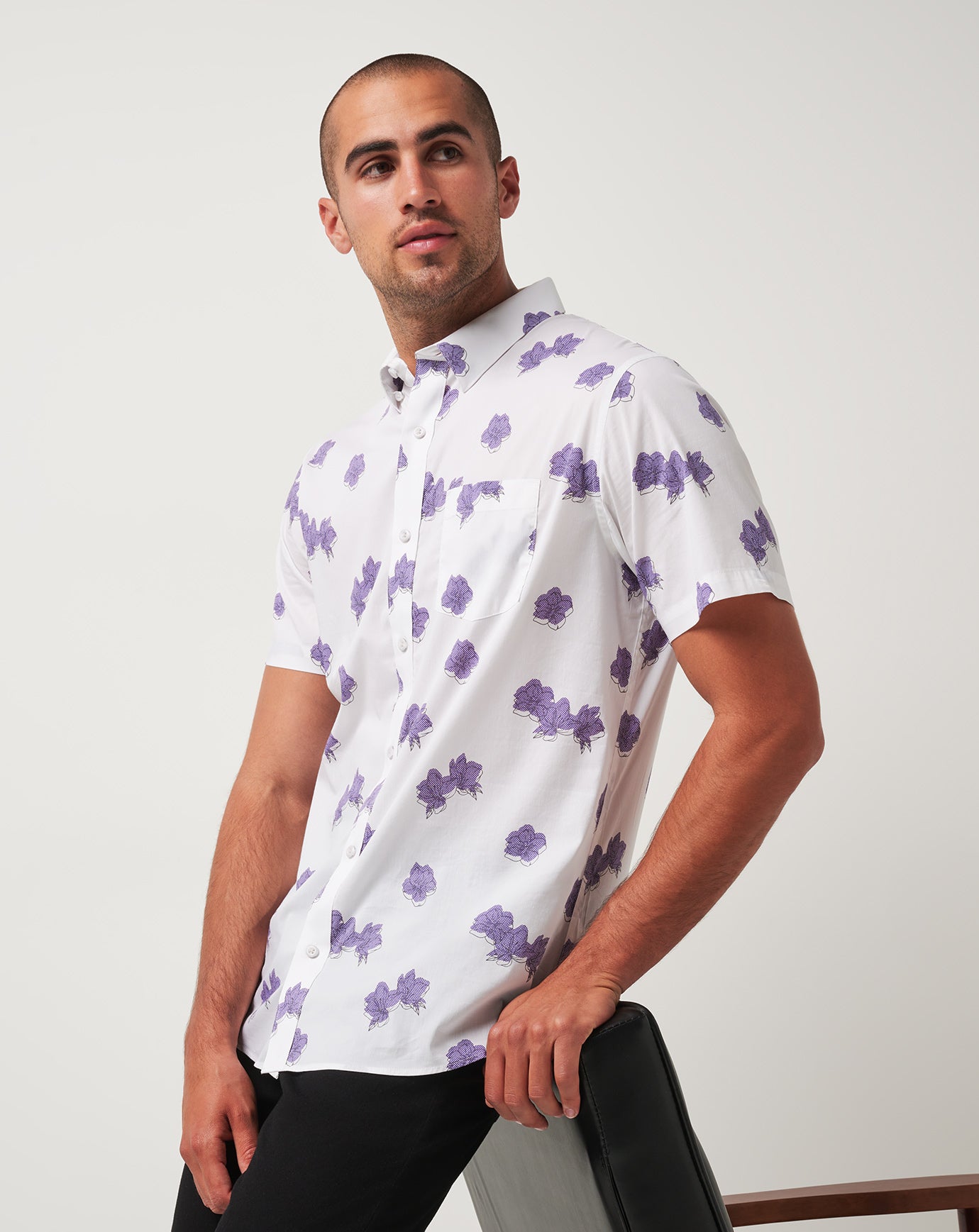 Hit The Books Button-Up