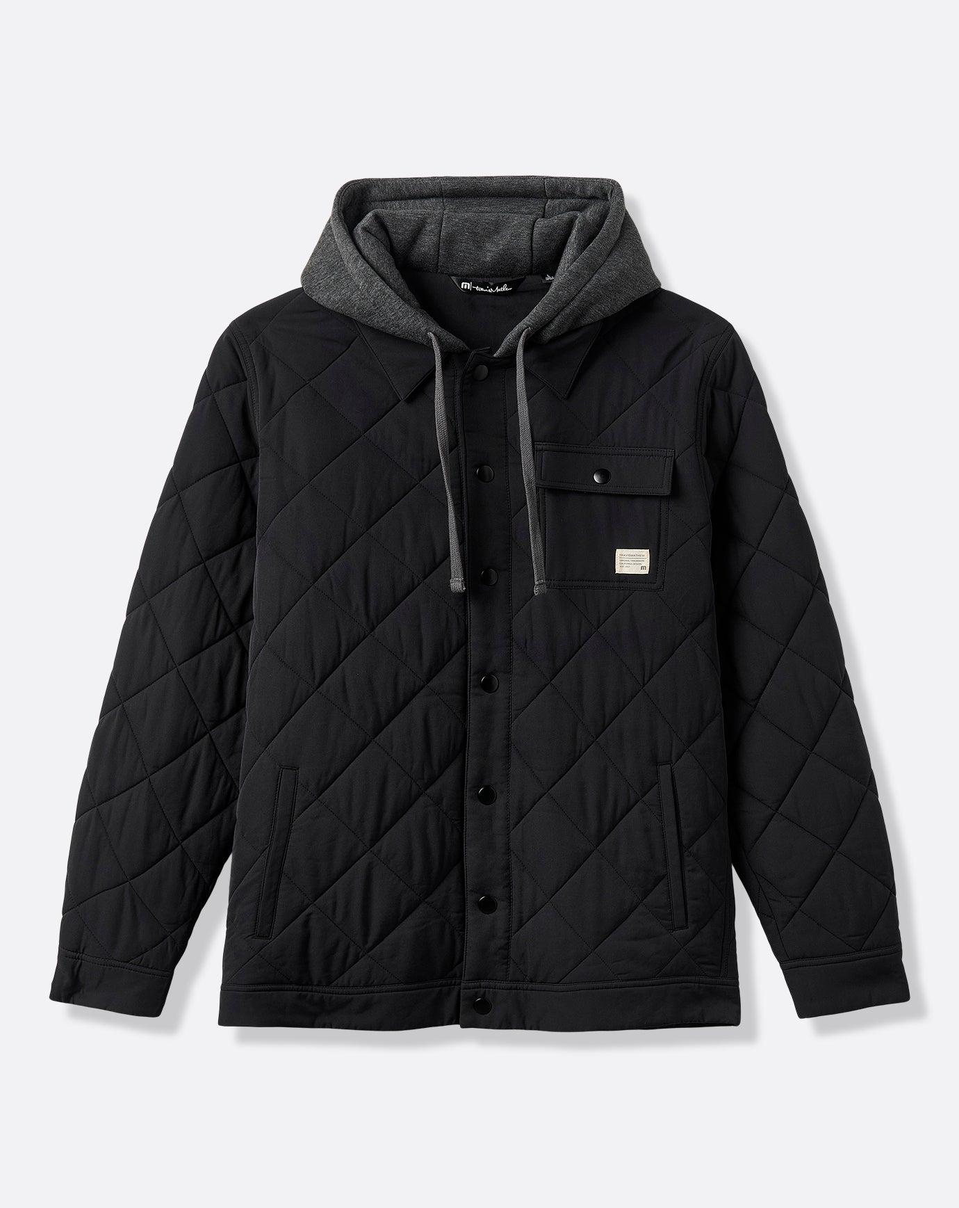 Grey Wave Full Zip Hoodie