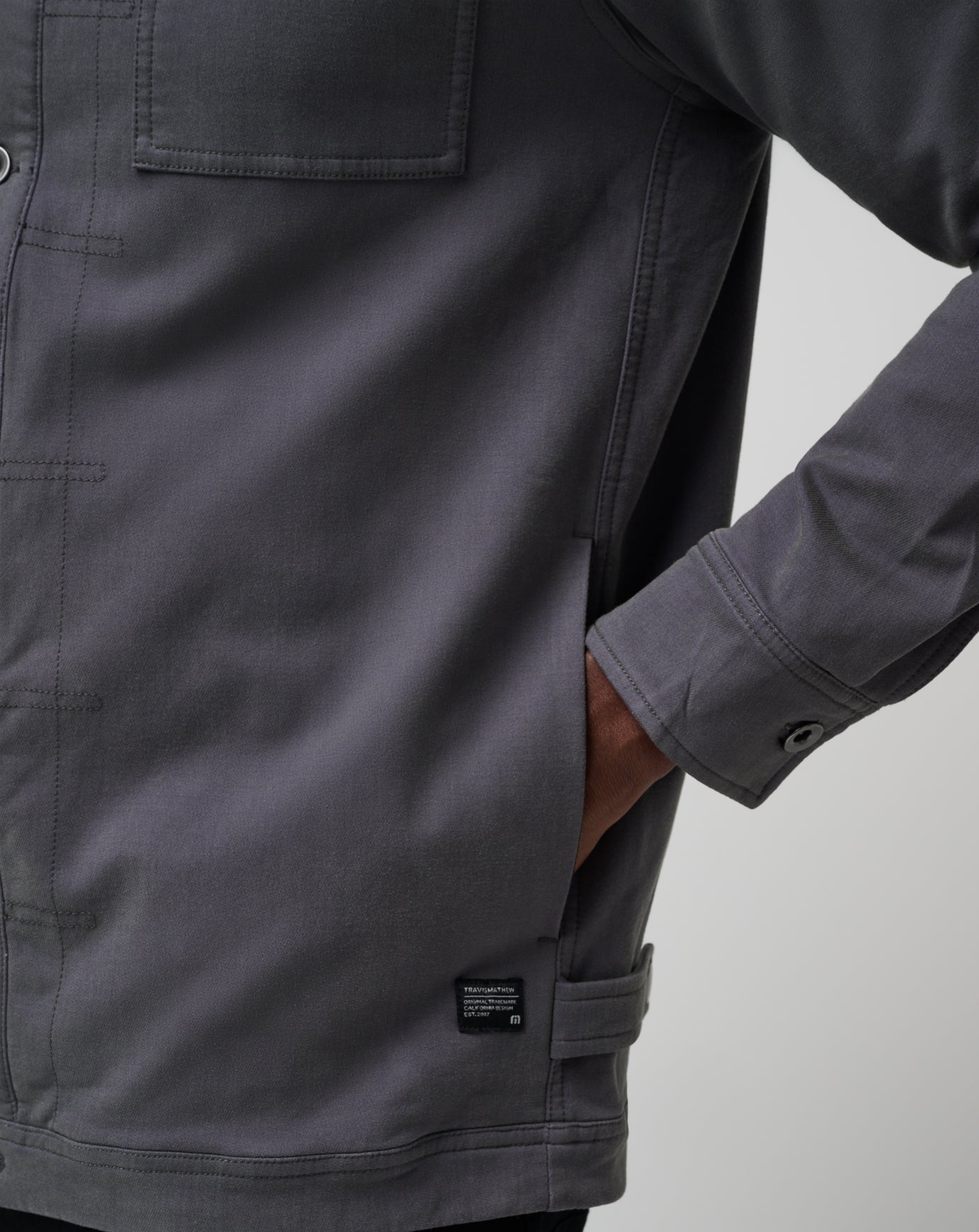 Cloud Denim Sherpa Jacket