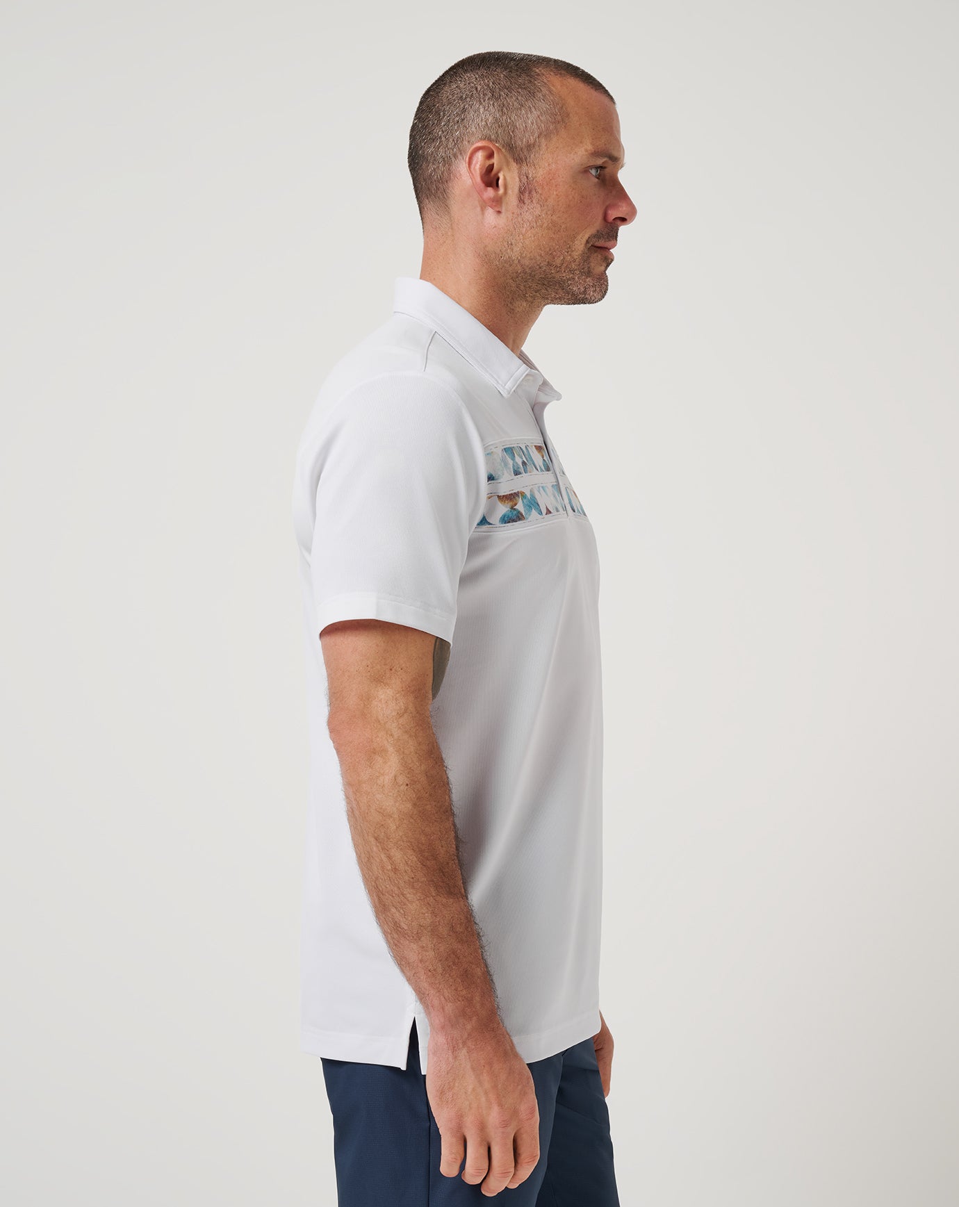 Good Good Chest Stripe Polo