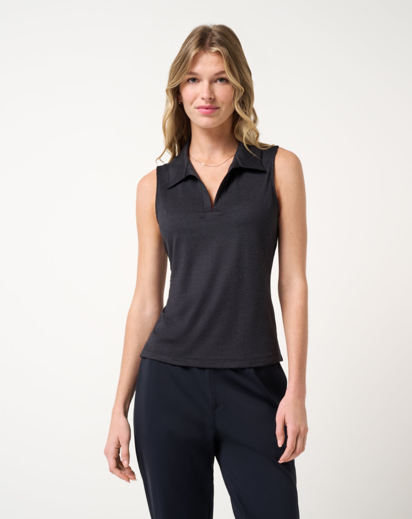 Skyloft Light Sleeveless Polo