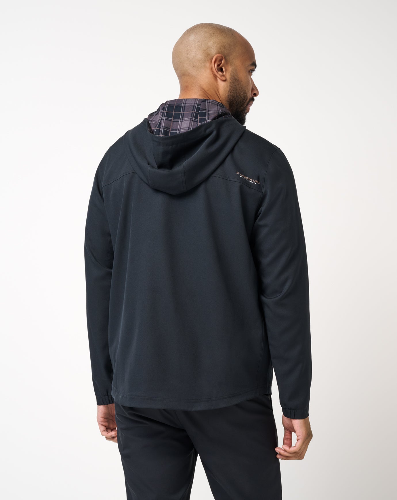 St Andrews Sevens Highland Hooded Quarter Zip ∣ TravisMathew