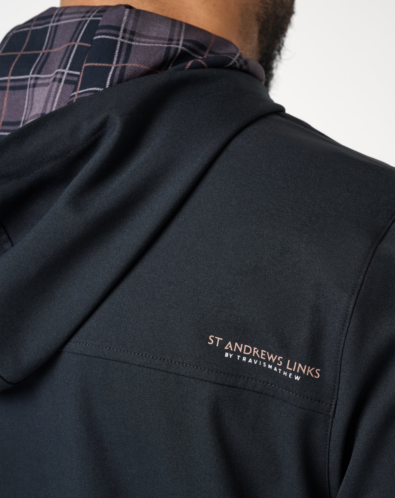 St Andrews Sevens Highland Hooded Quarter Zip ∣ TravisMathew