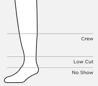 socks size chart mobile image