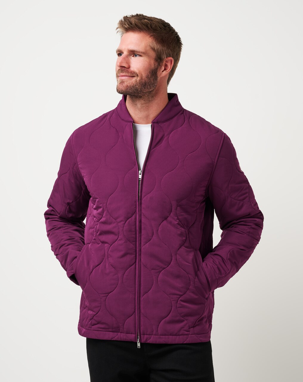 BURNLEY FC COME WHAT MAY QUILTED JACKET 1