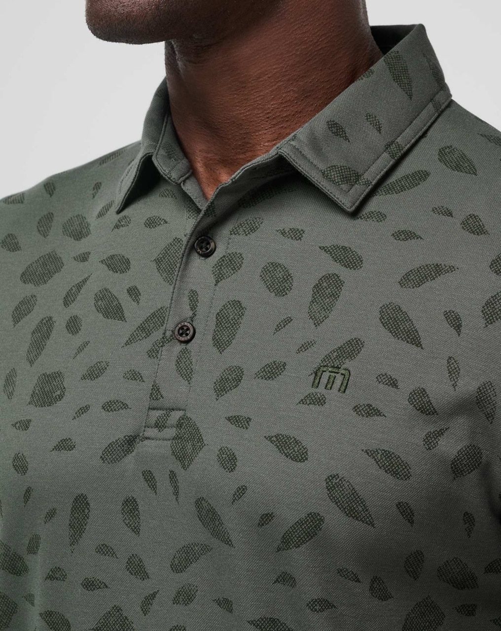 MAGMA MELT PRINT POLO SHIRT 1