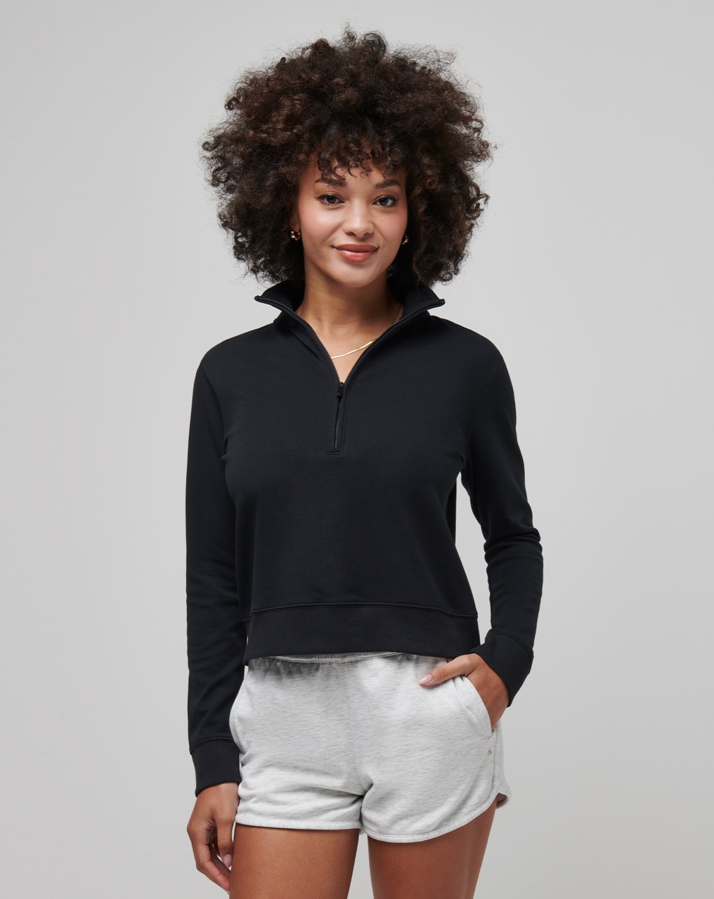 CLOUD FLEECE HALF ZIP 1