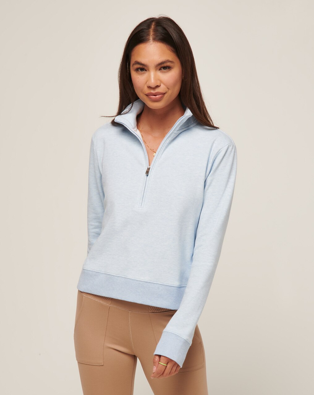 CLOUD FLEECE WOMENS HALF ZIP 1