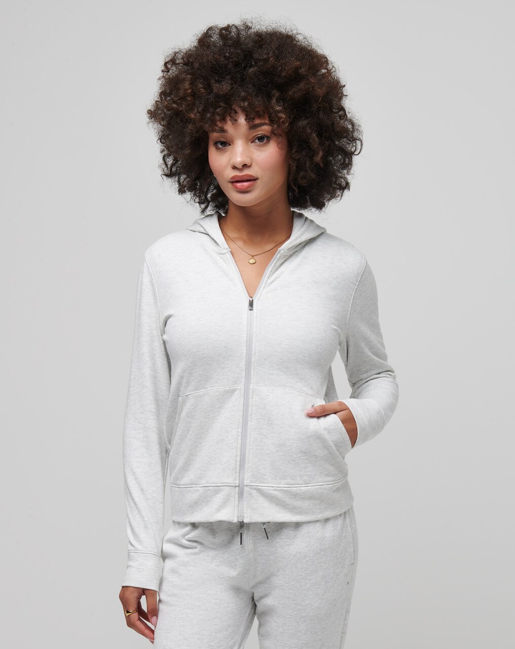 CLOUD FLEECE WOMENS FULL ZIP HOODIE 1