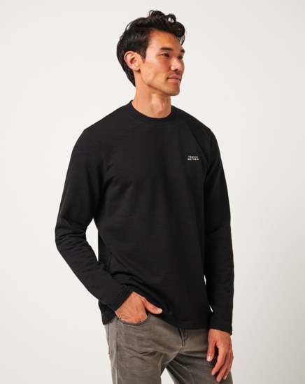 MAN ABOUT TOWN CREWNECK SWEATER Image Thumbnail 1