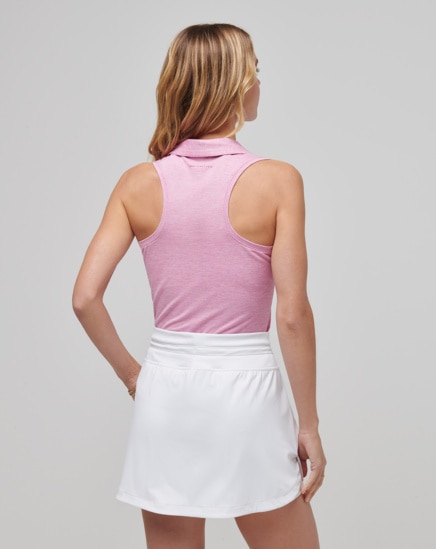 FEATHERWEIGHT ACTIVE SLEEVELESS POLO Image Thumbnail 3