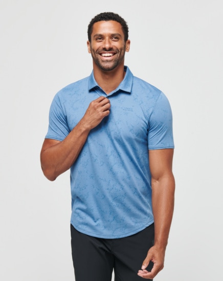 WARMER TIDES SCOOP POLO SHIRT Image Thumbnail 1