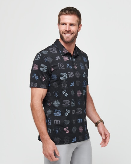 TOURIST SEASON AOP POLO SHIRT Image Thumbnail 3