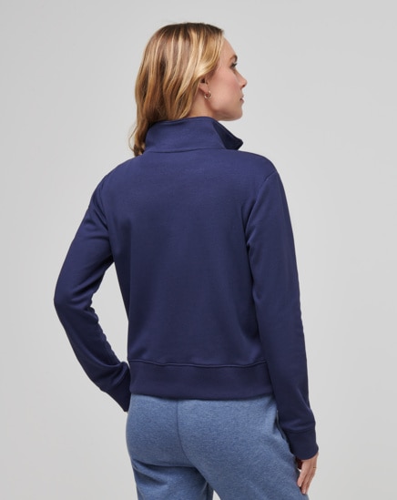 CLOUD FLEECE WOMENS HALF ZIP Image Thumbnail 3