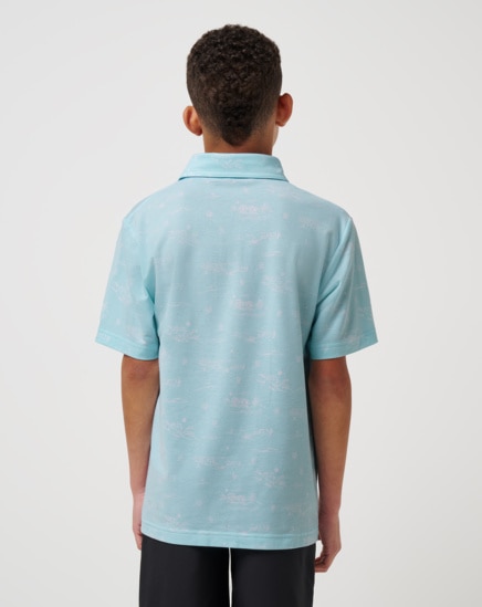 TROPICAL ROAD YOUTH POLO SHIRT Image Thumbnail 2