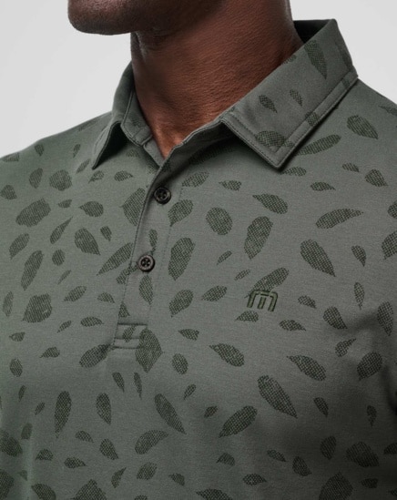 MAGMA MELT PRINT POLO SHIRT Image Thumbnail 1