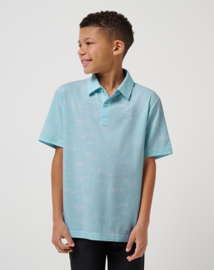 TROPICAL ROAD YOUTH POLO SHIRT Image Thumbnail 0