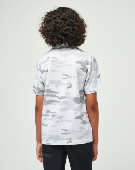 THE HEATER CAMO YOUTH POLO SHIRT Image Thumbnail 3