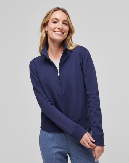 CLOUD FLEECE HALF ZIP Image Thumbnail 2