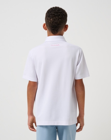 GOOD GOOD FLOURISH YOUTH POLO SHIRT Image Thumbnail 2