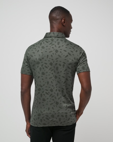 MAGMA MELT PRINT POLO SHIRT Image Thumbnail 5