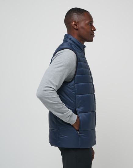 AVES TECH WATER REPELLANT PUFFER VEST Image Thumbnail 2