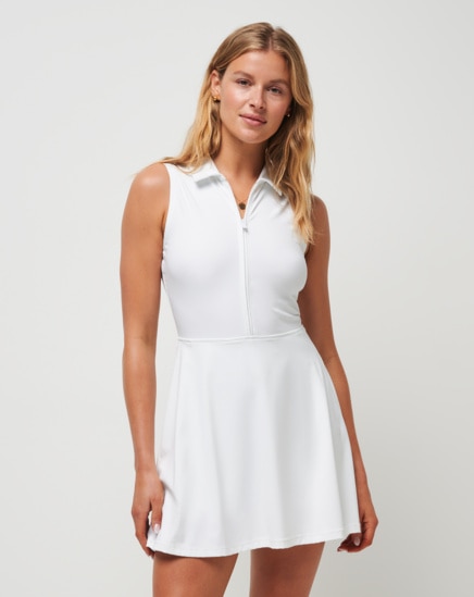 WOMENS MOVEKNIT SL ZIP DRESS Image Thumbnail 2