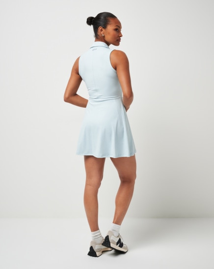 WOMENS MOVEKNIT SL ZIP DRESS Image Thumbnail 2