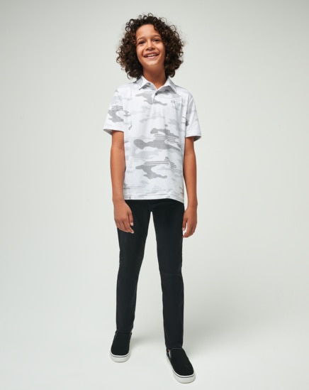 HEATER CAMO YOUTH POLO Image Thumbnail 5