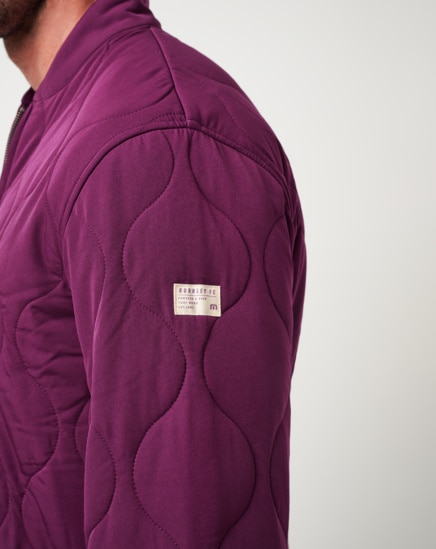 BURNLEY FC COME WHAT MAY QUILTED JACKET Image Thumbnail 5