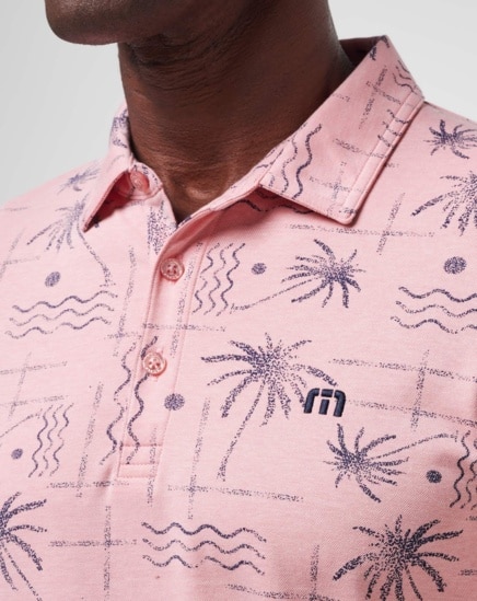 COCONUT PALM AOP POLO SHIRT Image Thumbnail 5